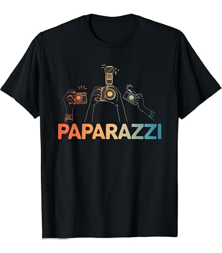 Amazon.com: Paparazzi T-Shirt : Clothing, Shoes & Jewelry